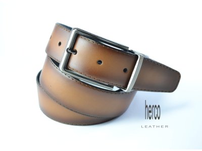 opasok herco obojstranný 3,5 cm "Ambassador Tobacco-Black"
