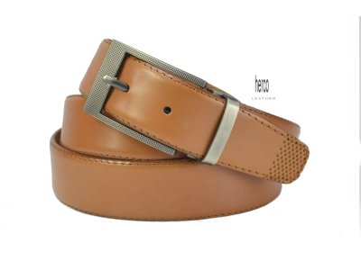 elegantný opasok herco 3,5 cm  "light brown"